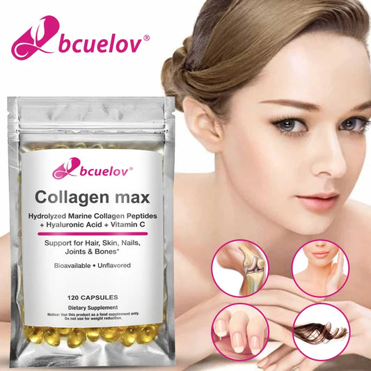 Collagen Max Capsules for Hair, Skin, Nails & Joints