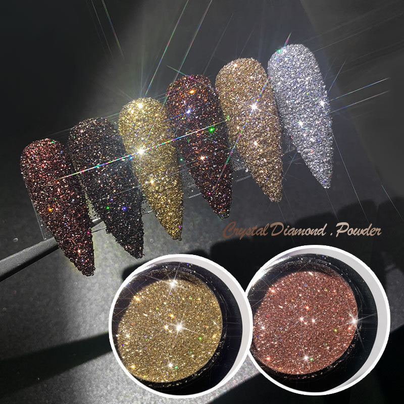 Crystal Diamond Powder Nail Sequins