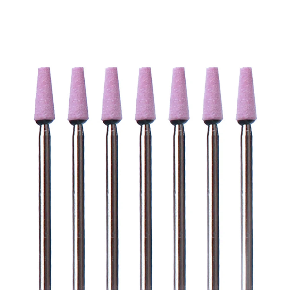 7pcs Corundum Nail Drill Bit Set