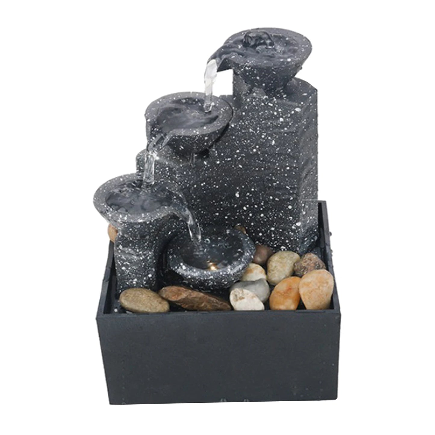 Feng Shui Tabletop Fountain - Stress Relief & Meditation Decor