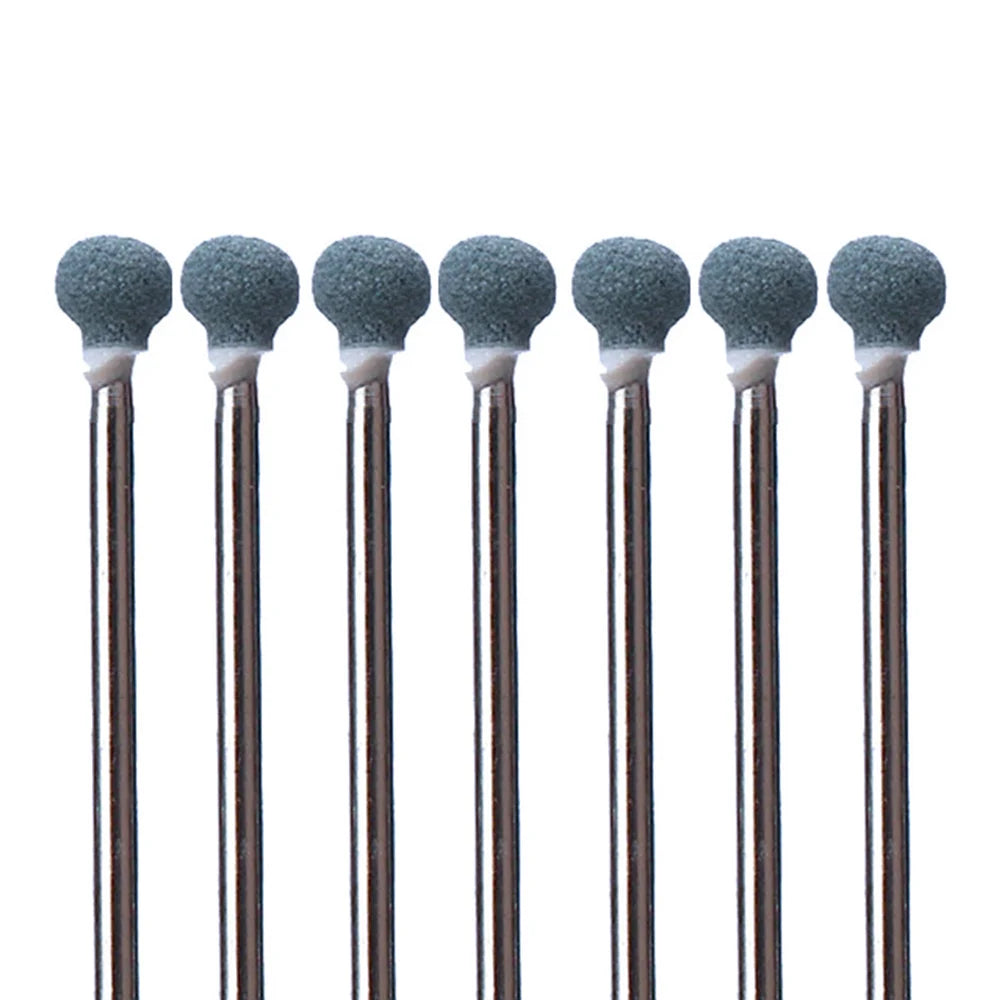 7pcs Corundum Nail Drill Bit Set