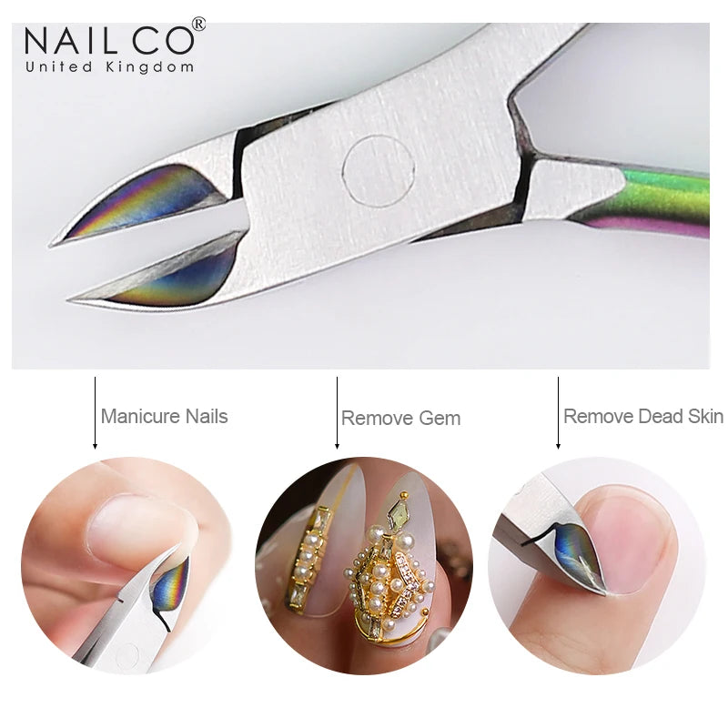 High Quality Stainless Steel Gel Nail Manicure Tools