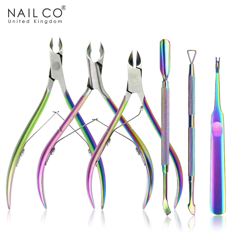 High Quality Stainless Steel Gel Nail Manicure Tools