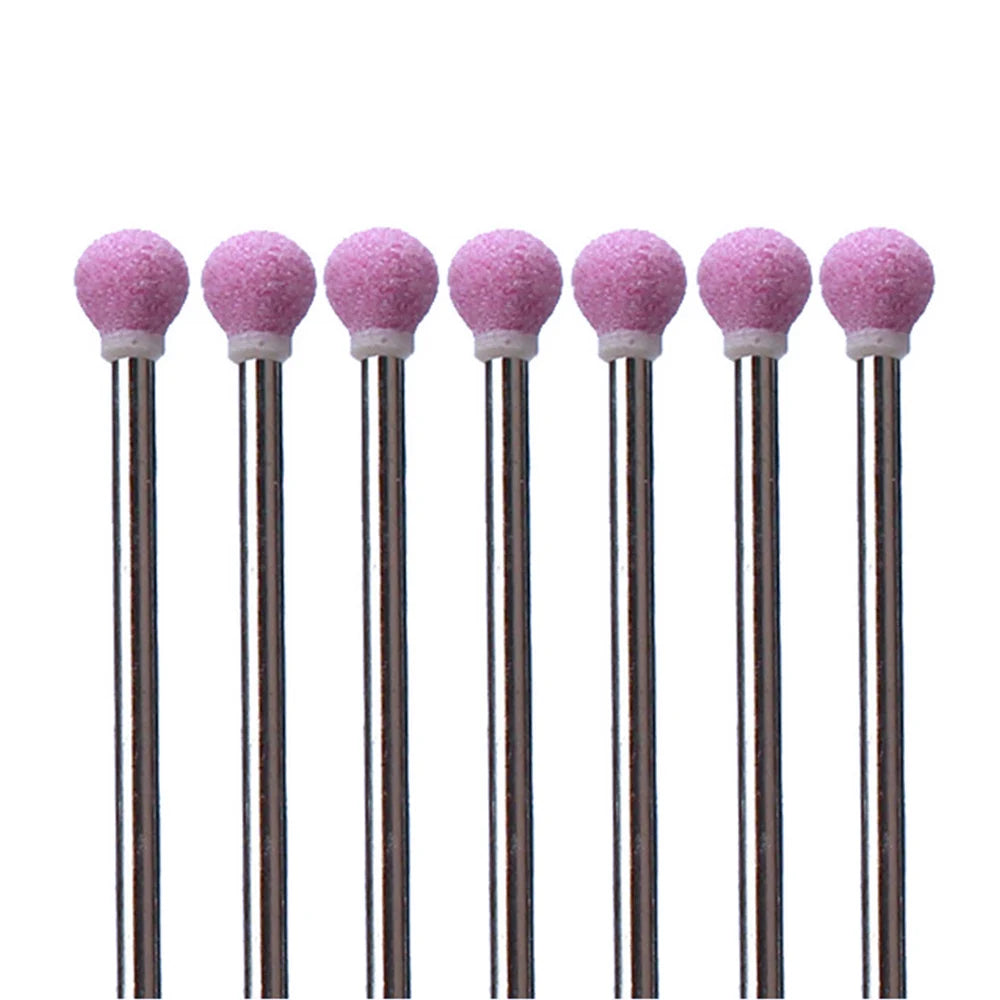 7pcs Corundum Nail Drill Bit Set