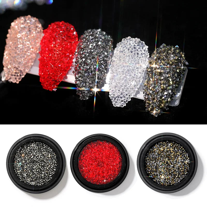 3D Nail Art Rhinestones for Manicure