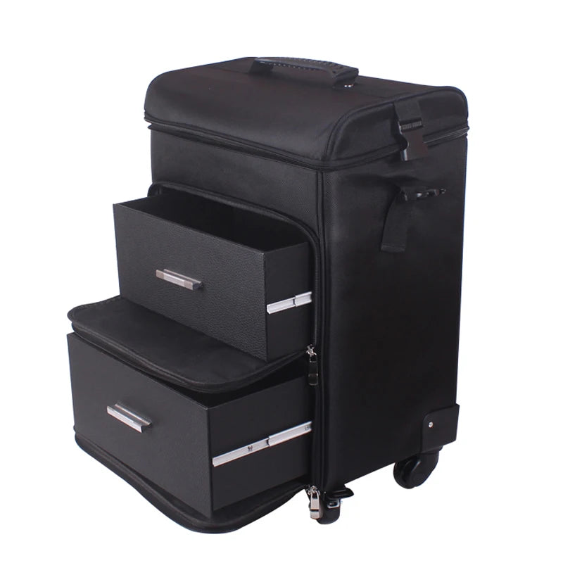 CARRYLOVE Cosmetic Case Rolling Luggage