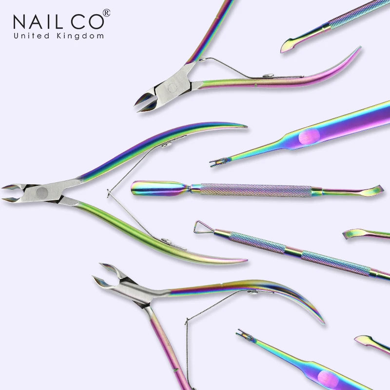 High Quality Stainless Steel Gel Nail Manicure Tools