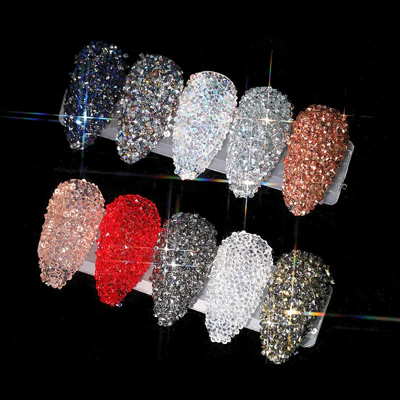 3D Nail Art Rhinestones for Manicure