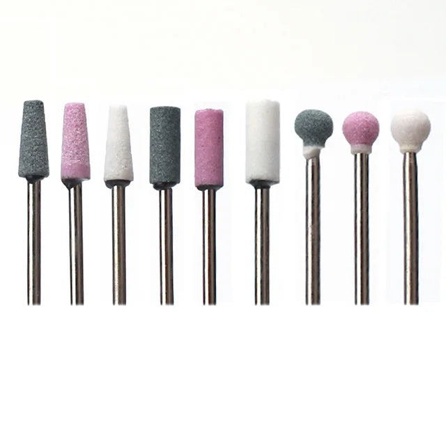 7pcs Corundum Nail Drill Bit Set