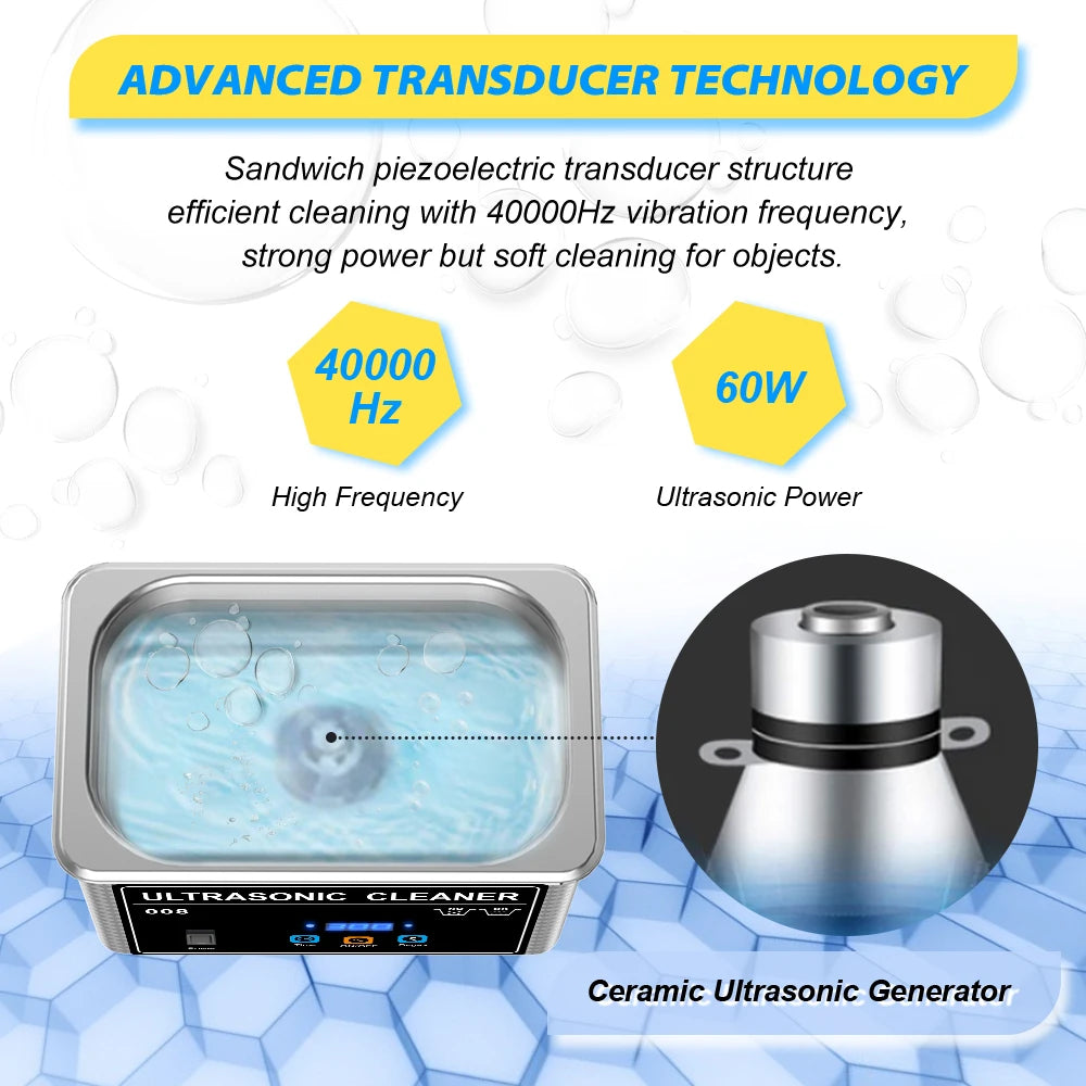 60W Ultrasonic Cleaning Machine