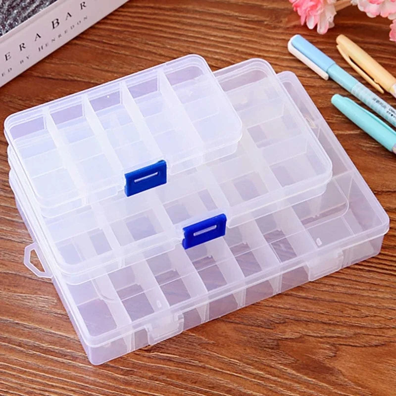 Clear Organizer Box 10/15/24 Grids