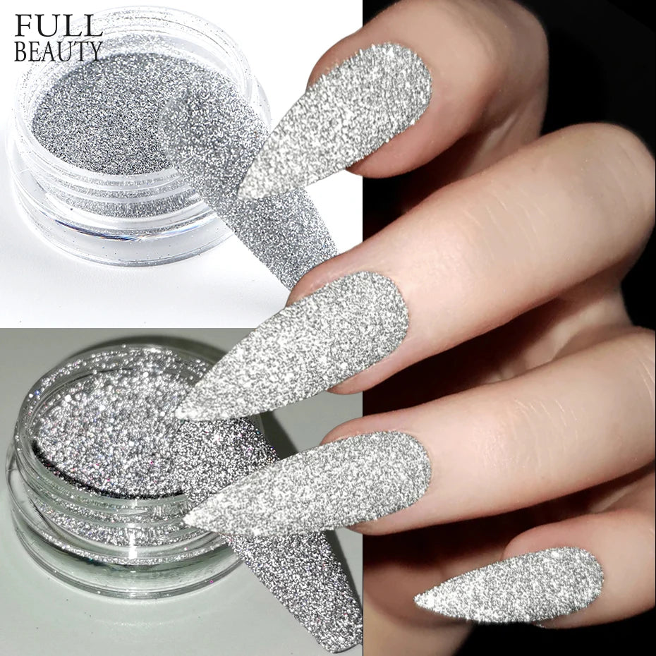 Reflective Glitter Nail Powder