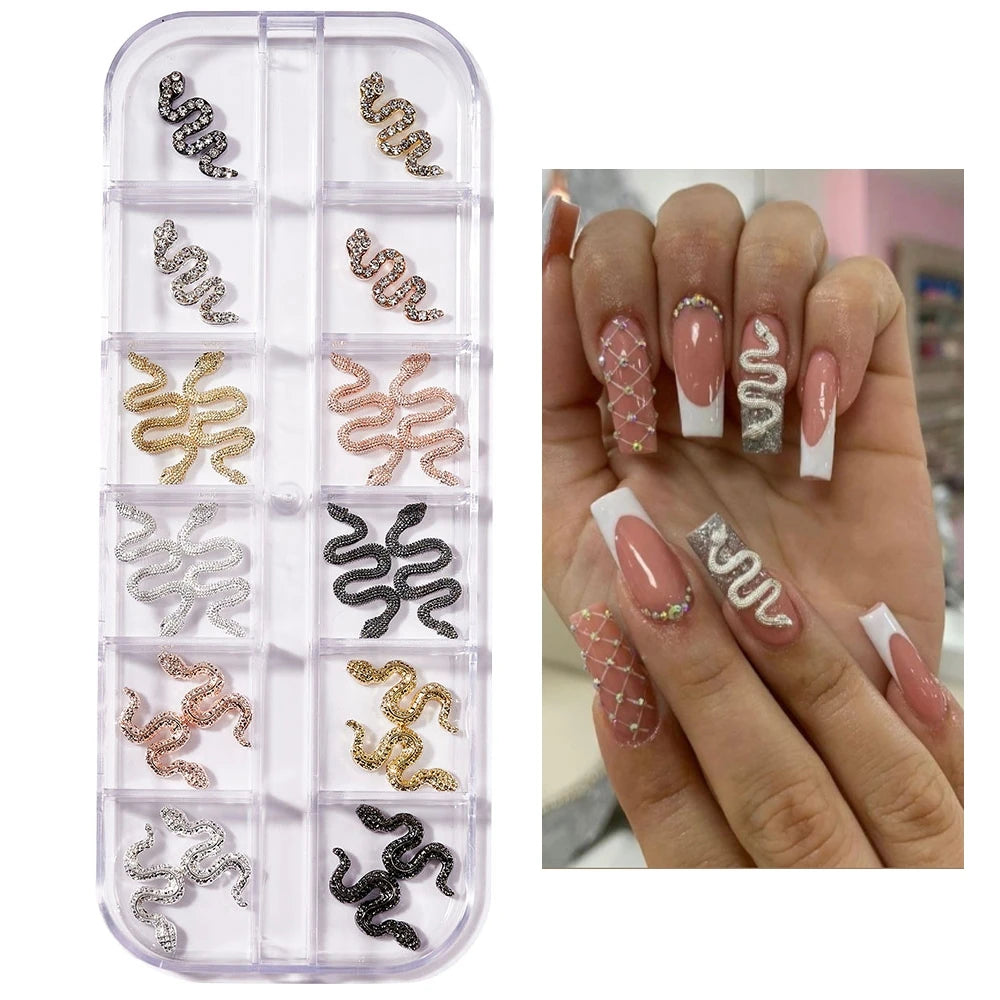 Nail Art Rhinestones Kit 2400pcs - Design Bright Holiday