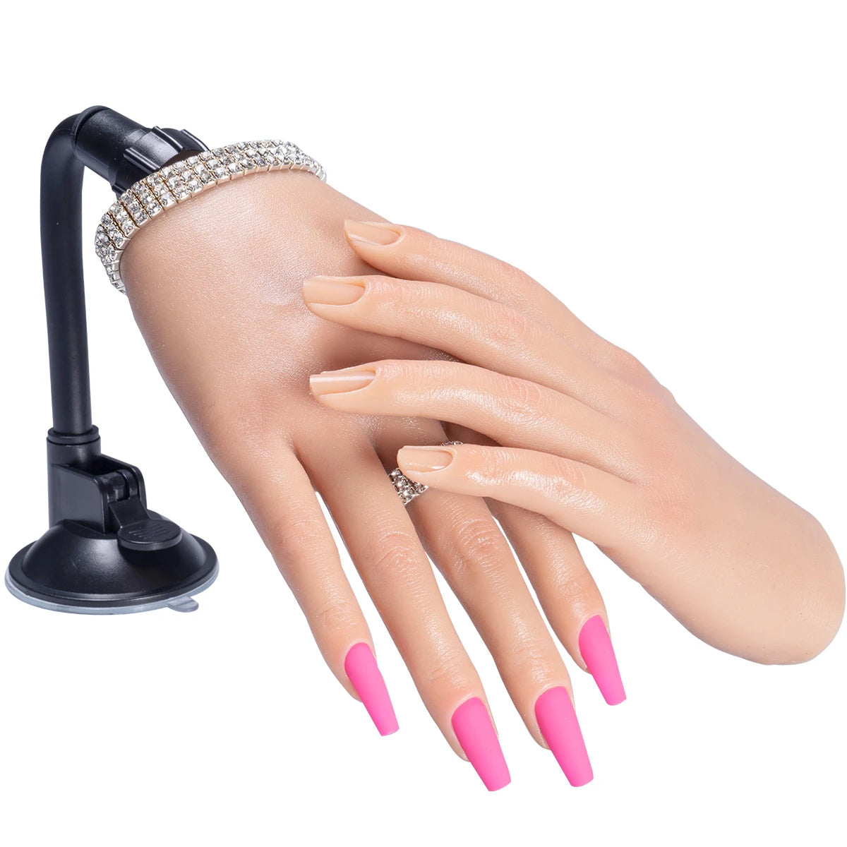 Silicone Nail Training Fake Hand