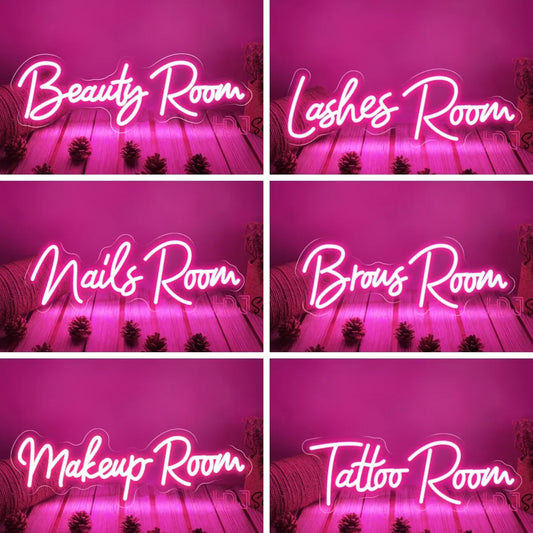 Neon Light Sign Beauty Room Decoration