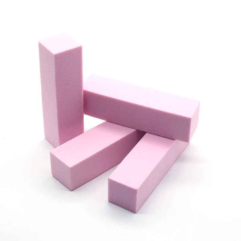 Pink Nail Buffer Block Set