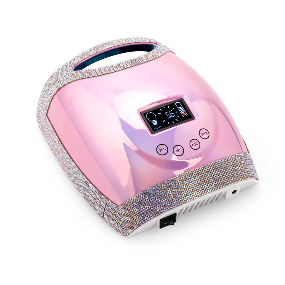 Professional Cordless Nail Lamp with Removable Battery