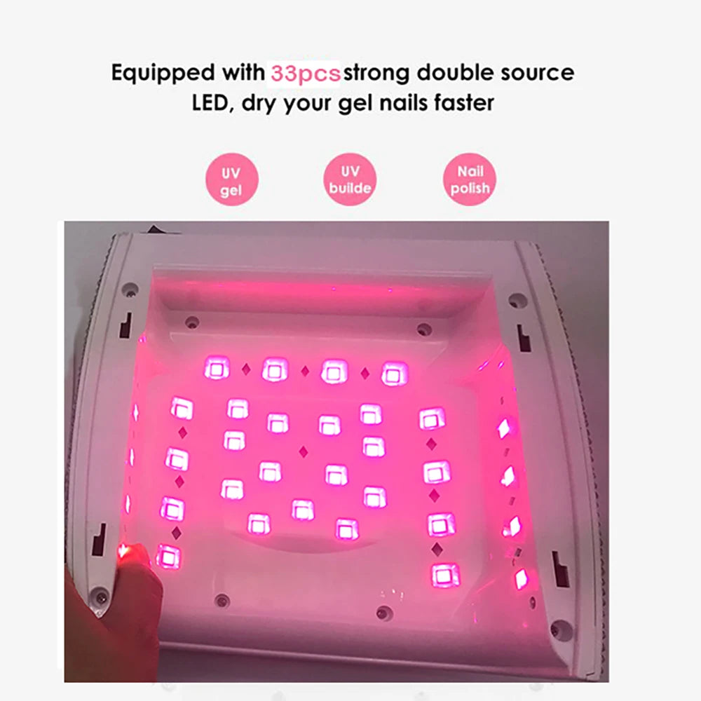 Rechargeable Rhinestone UV LED Nail Lamp