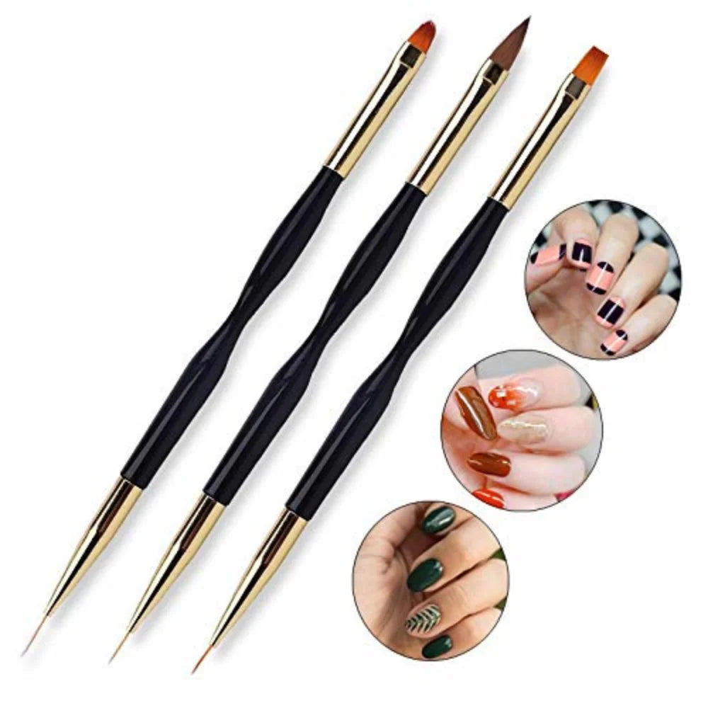 French Stripe Nail Art Liner Brush Set