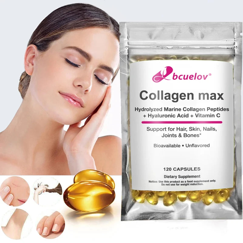 Collagen Max Capsules for Hair, Skin, Nails & Joints