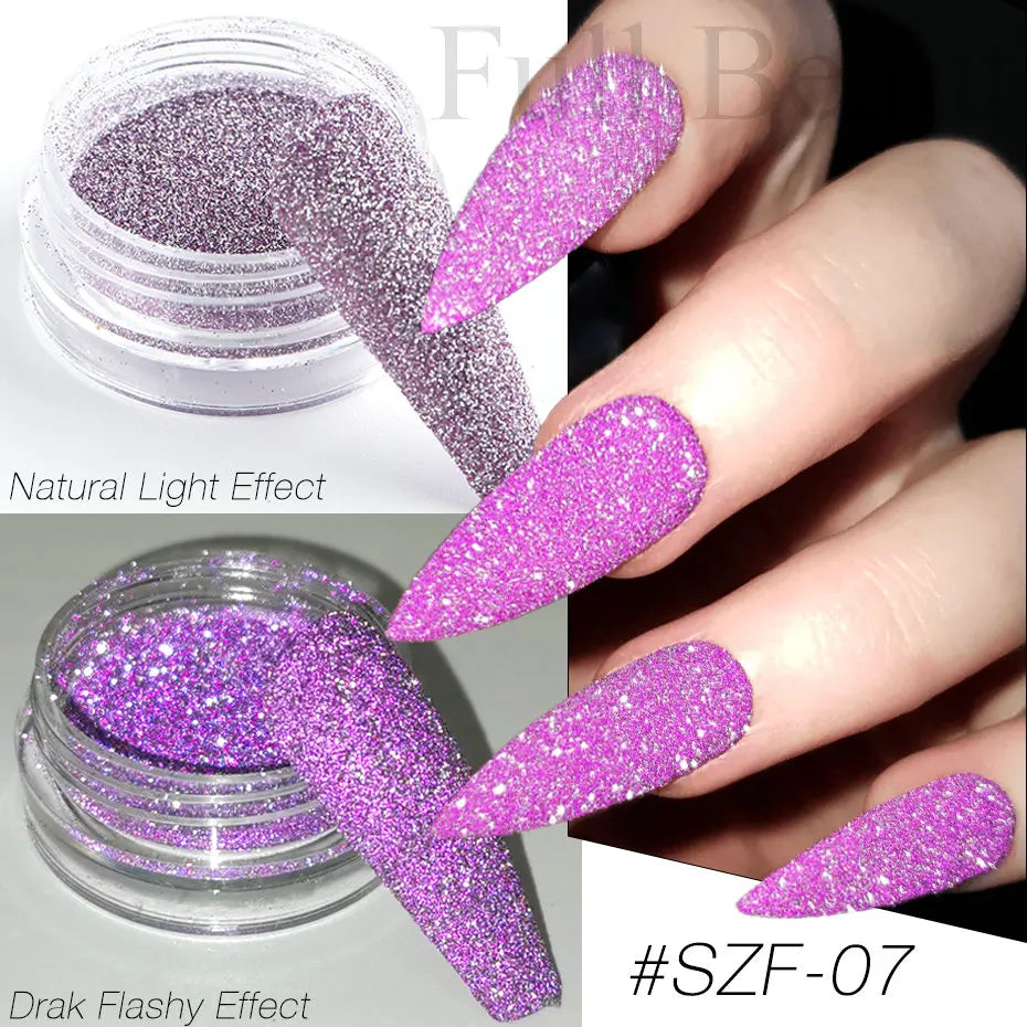 Reflective Glitter Nail Powder