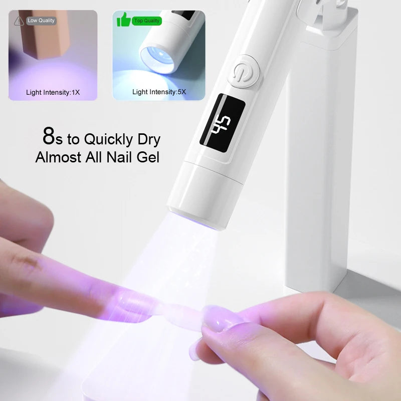 Portable Mini UV LED Nail Lamp